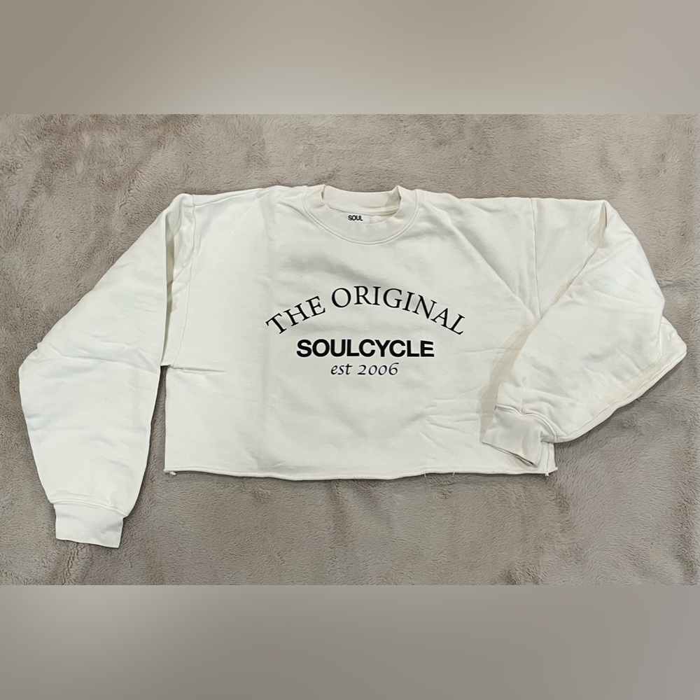 SOULCYCLE | Sam Crew Cropped Sweatshirt